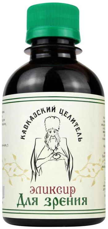 Эликсир «Для зрения» | Кавказский целитель | Бизорюк
