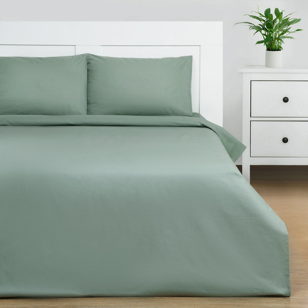 Комплект постельного белья «Green forest» | Plain collection | Этель