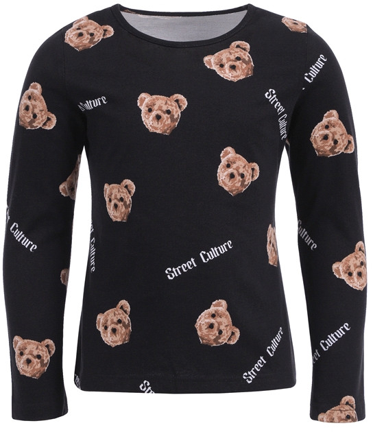 Лонгслив для девочек | Прогулка | Апрель