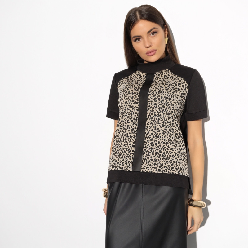 Водолазка женская «Фирменное приветствие, crazy shock» | Charutti