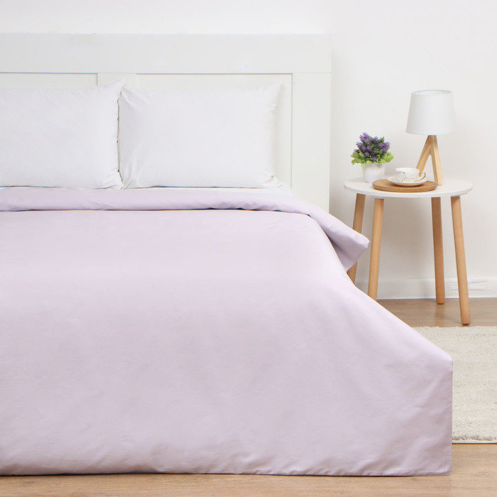 Пододеяльник «Lilac field» | Satin collection | Этель