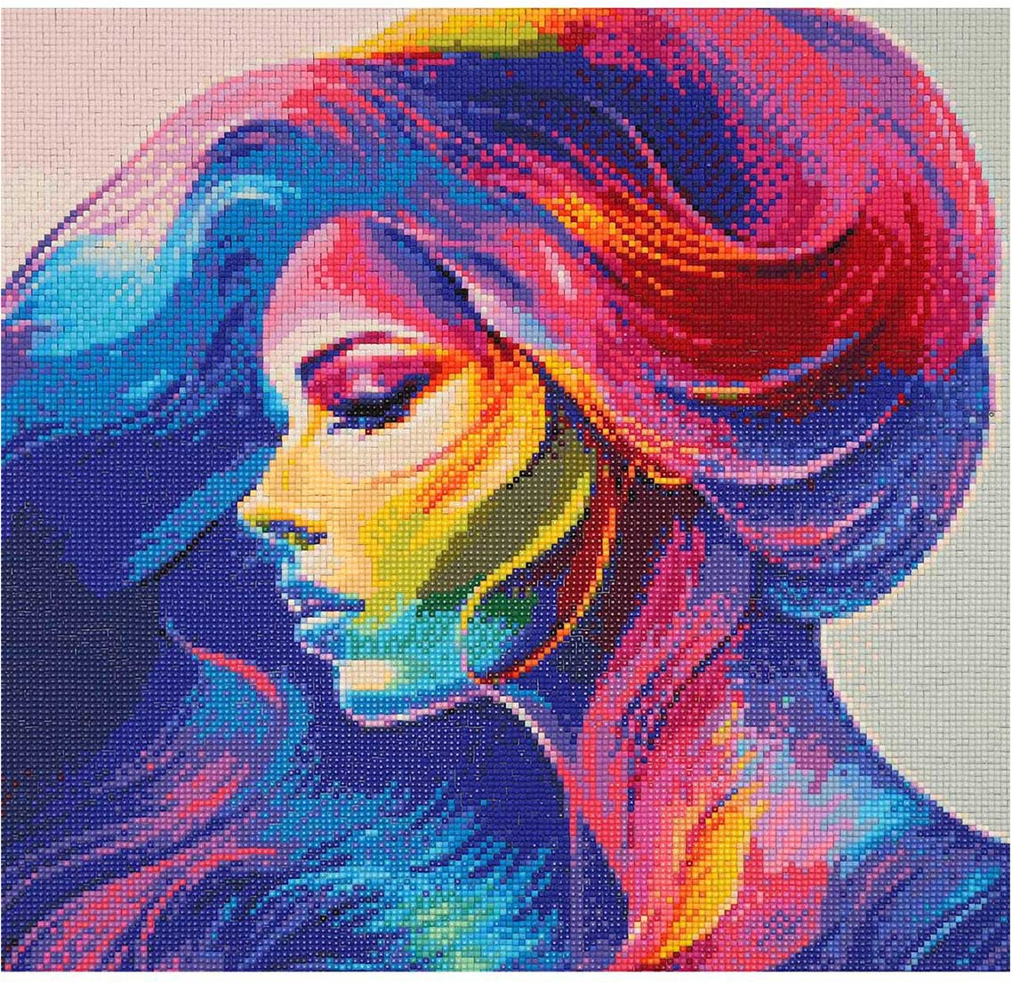 Мозаика алмазная «Девушка Галактика» | Cristyle