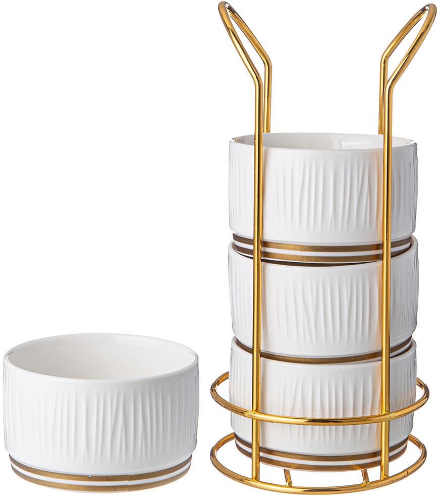 Набор салатников на подставке «Herbal» | Herbal | Lefard