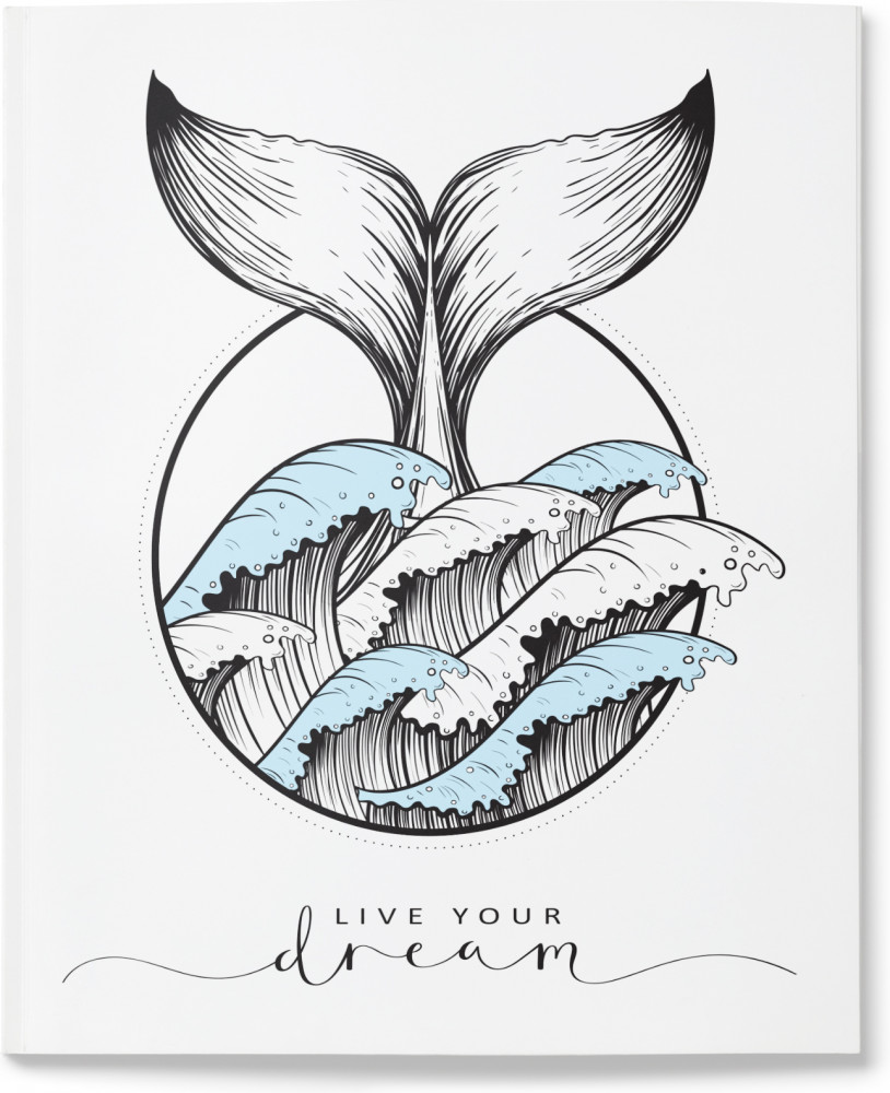 Блокнот позитивного настроения «Whale Journal»