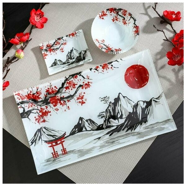 Набор для суши и роллов «Рассвет в горах» | ИнтерPresent