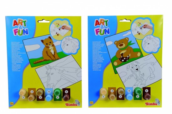 Набор для творчества "Рисование по номерам" | Art&Fun | Simba