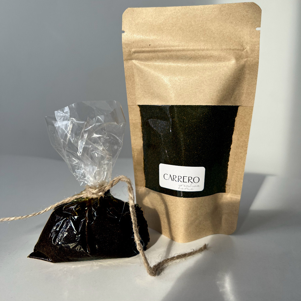 Свеча насыпная с фитилем | Carrero creative homе