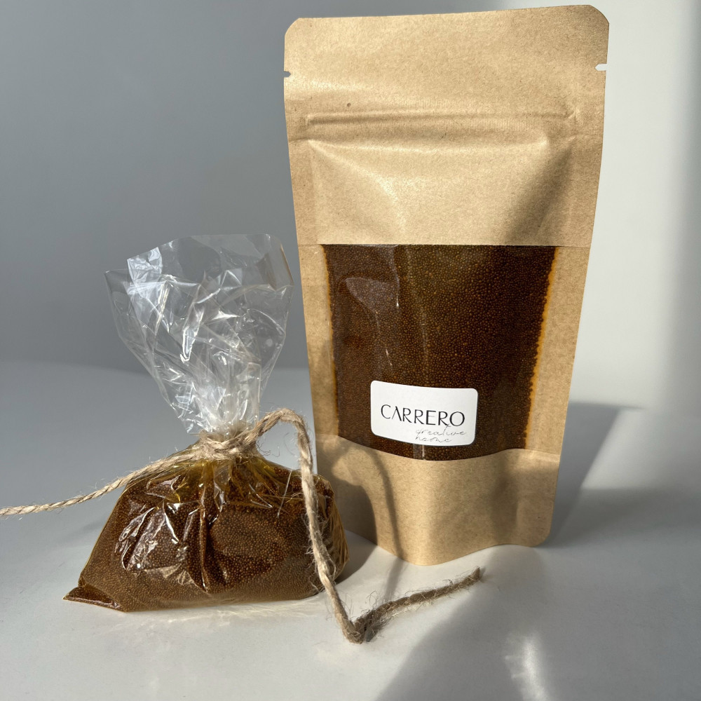 Свеча насыпная с фитилем | Carrero creative homе