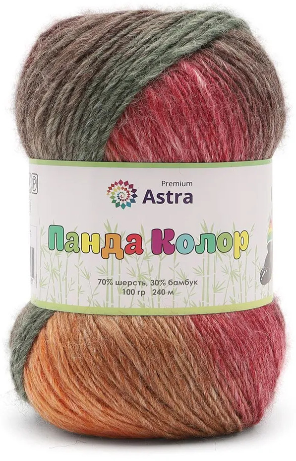 Пряжа для вязания «Панда Колор» | Богини | Astra Premium