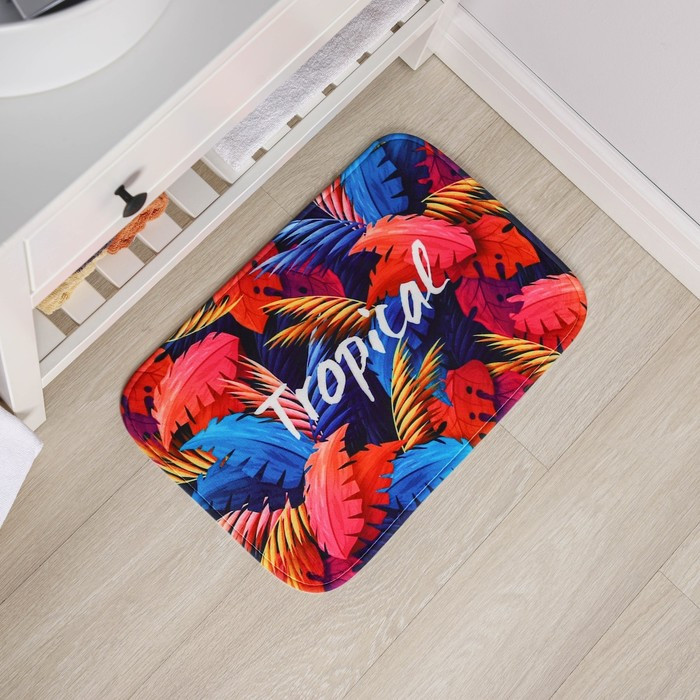 Коврик для ванной «Tropical» | Доляна
