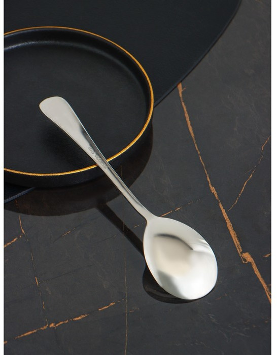 Ложка салатная | Столовые приборы «Уют» | Доляна