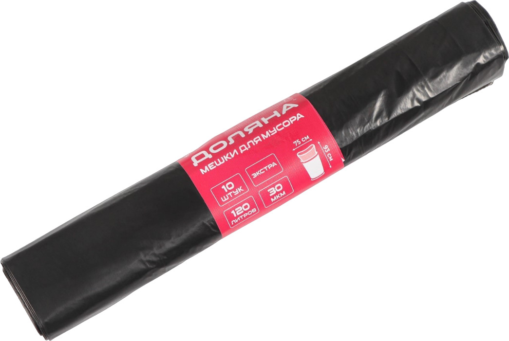 Мешки для мусора | Мешки для мусора «Экстра» | Доляна