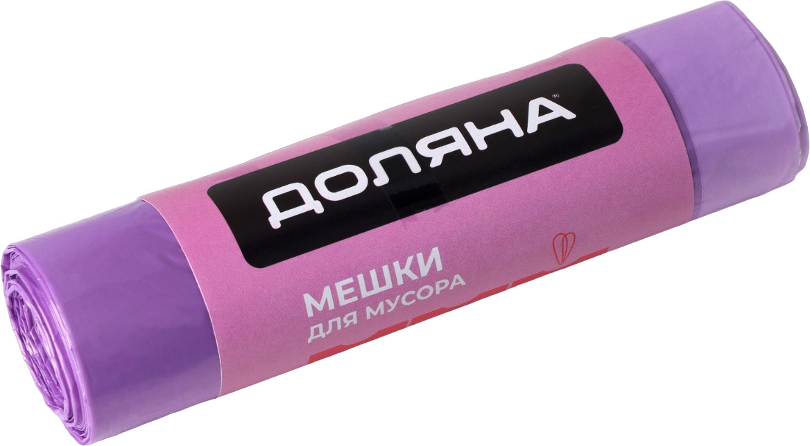 Мешки для мусора с завязками «Overlap» | Доляна