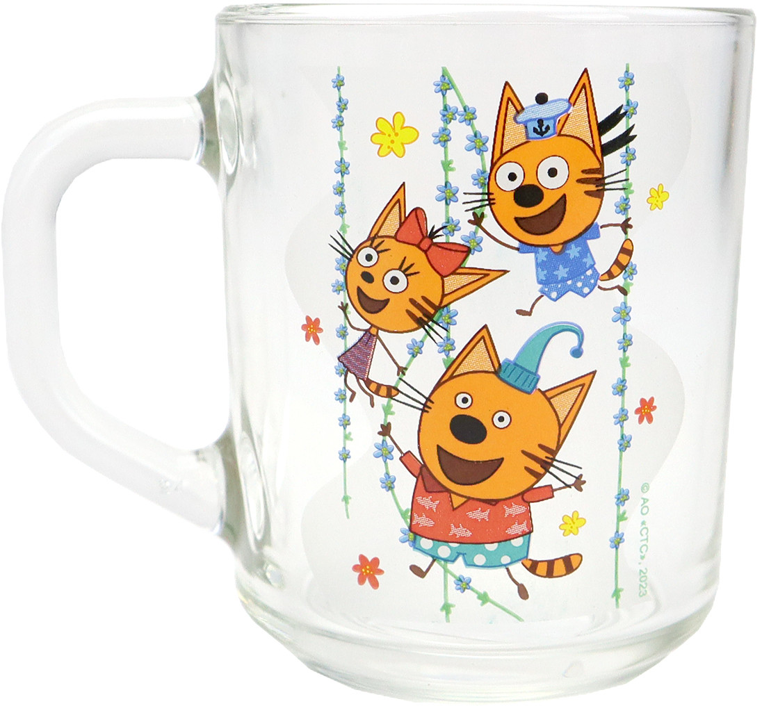 Кружка «Три кота. Цветы» | Три кота | ND Play