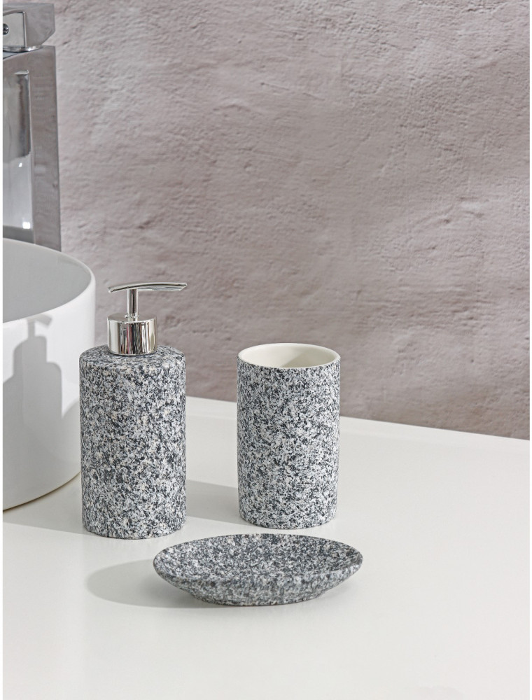 Набор аксессуаров для ванной комнаты «Гранит» | Доляна