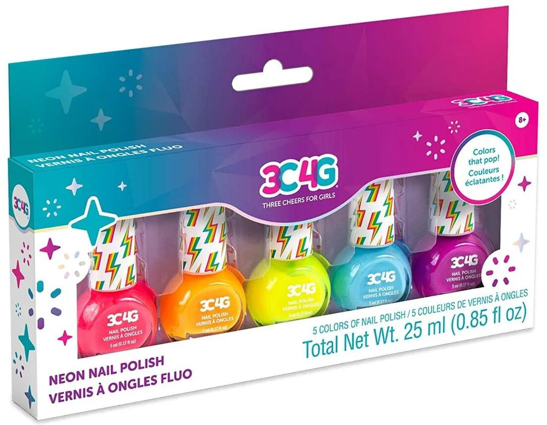 Набор лаков для ногтей «Neon Nail Polish» | Make it real