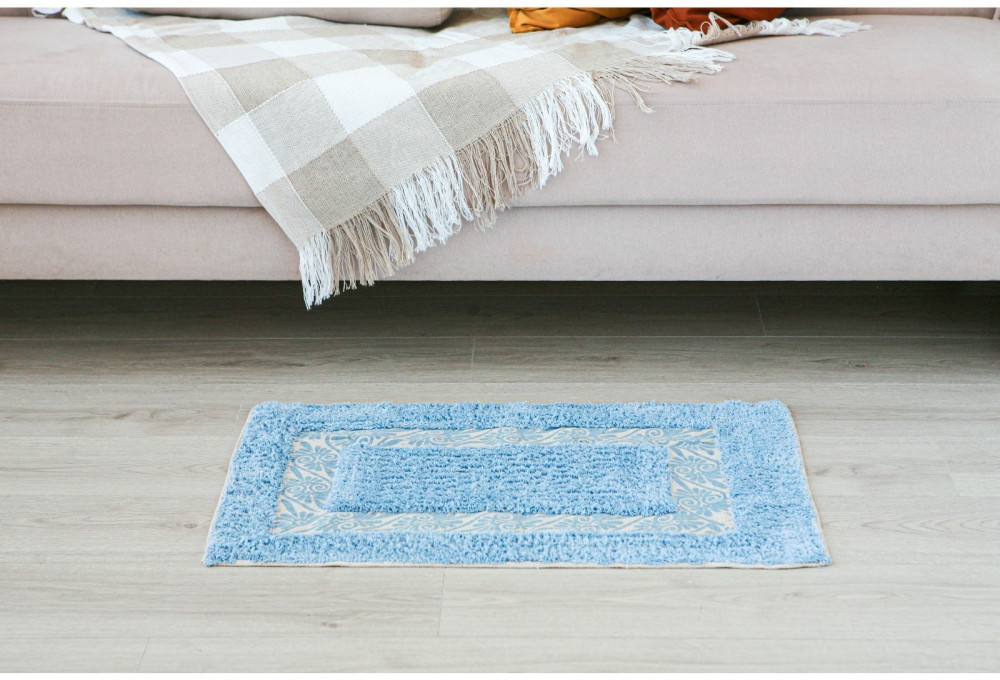 Коврик для ванной «Вензель» | Доляна