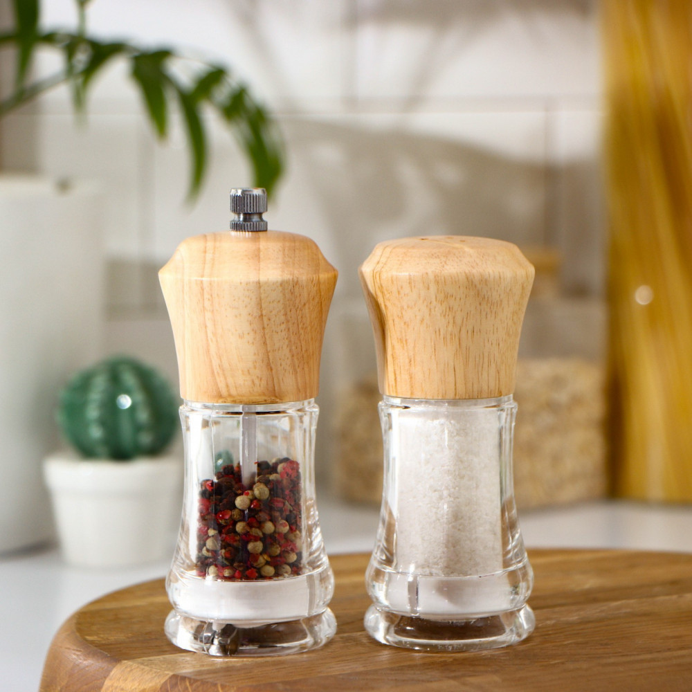 Набор мельниц для специй | Доляна
