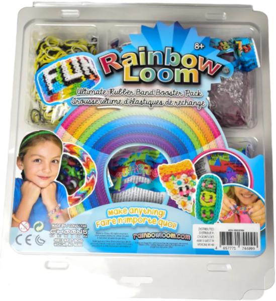 Набор игровой для плетения из резиночек «Волшебная Палитра» | Rainbow Loom