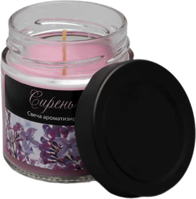 Свеча ароматическая «Сирень» | Русская свечная мануфактура