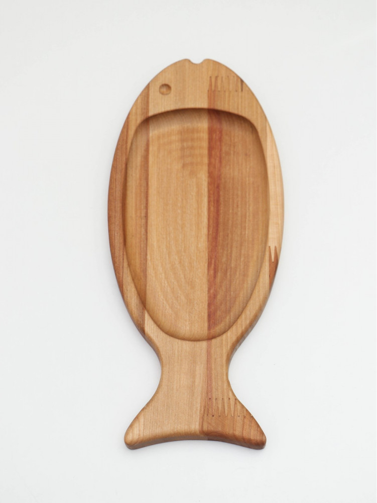 Доска разделочная и для подачи «Рыбка» | Посуда для пикника «ШампурИко» | Adelica