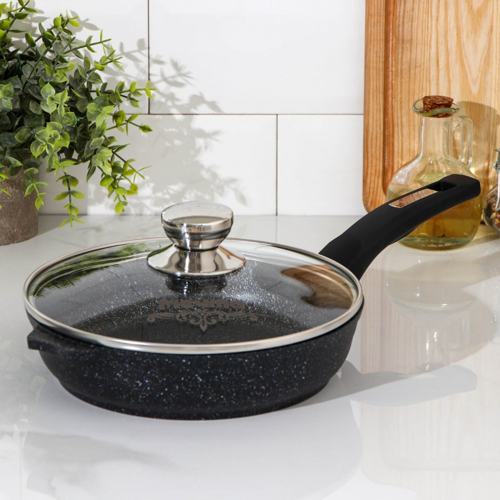 Сковорода с крышкой «Гранит Star» | Гранит Star | Мечта