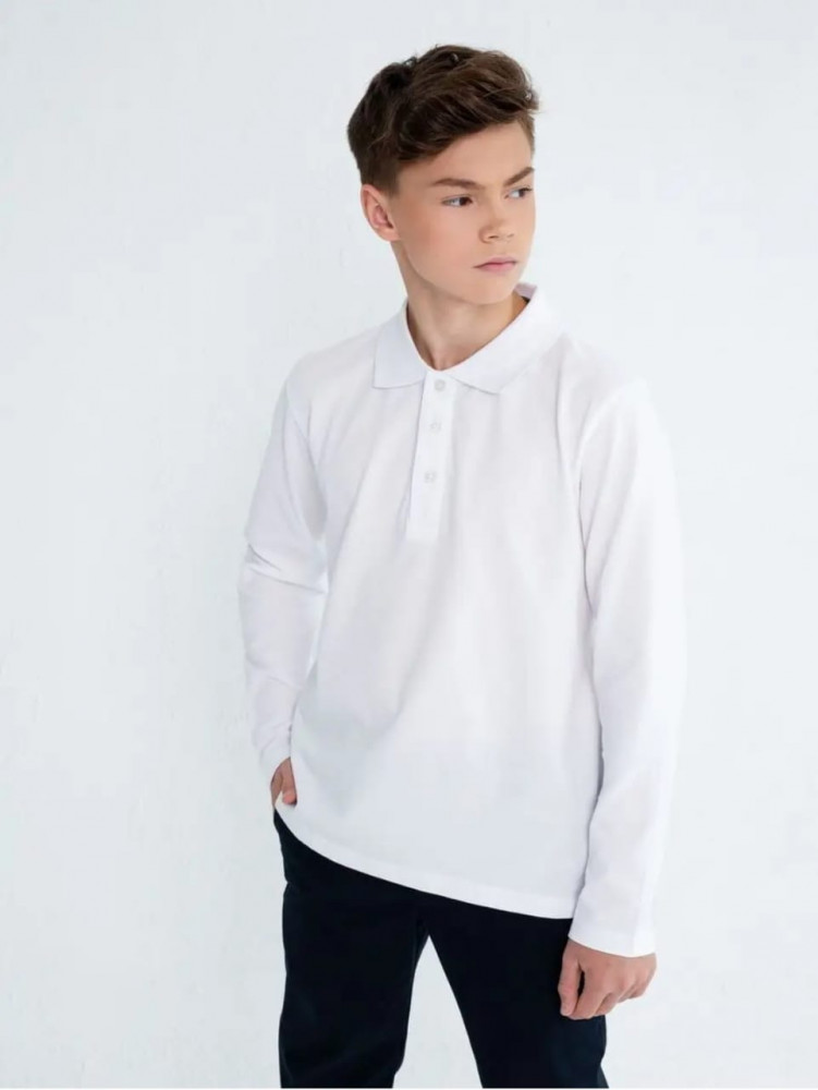 Футболка поло дл.рукав | Школа | Sens Fashion