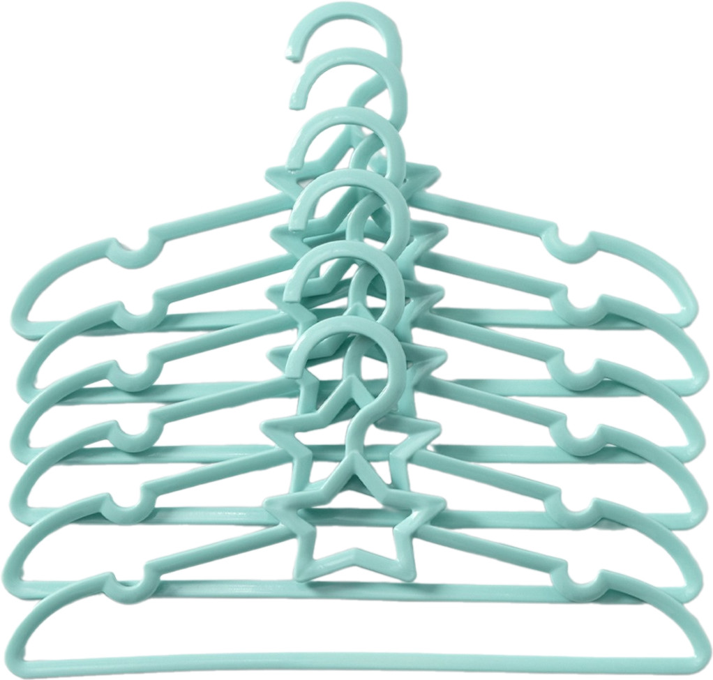 Набор вешалок-плечиков для одежды детских «Звезда» | Детские плечики «Непоседа» | Доляна