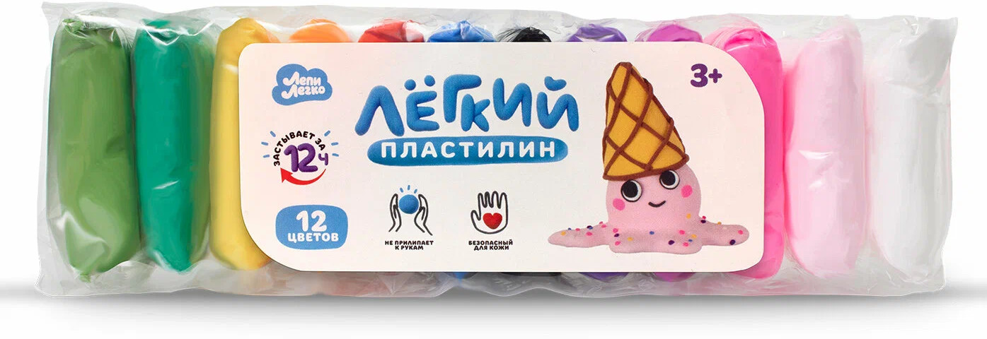 Набор пластилина «Лепи легко» | Slime