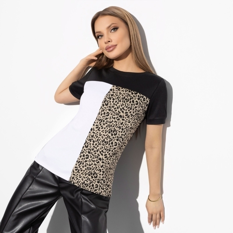 Футболка женская «Стильное сочетание» | Charutti