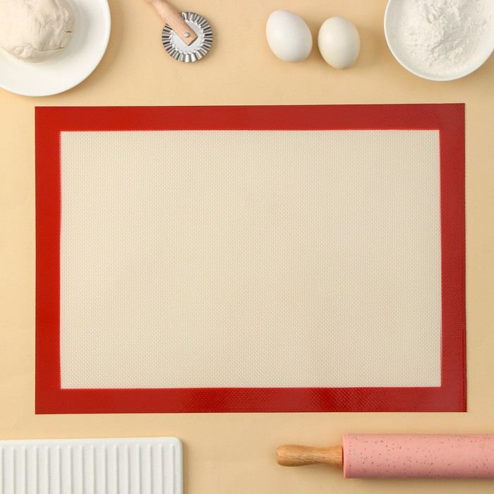 Коврик силиконовый армированный | Доляна