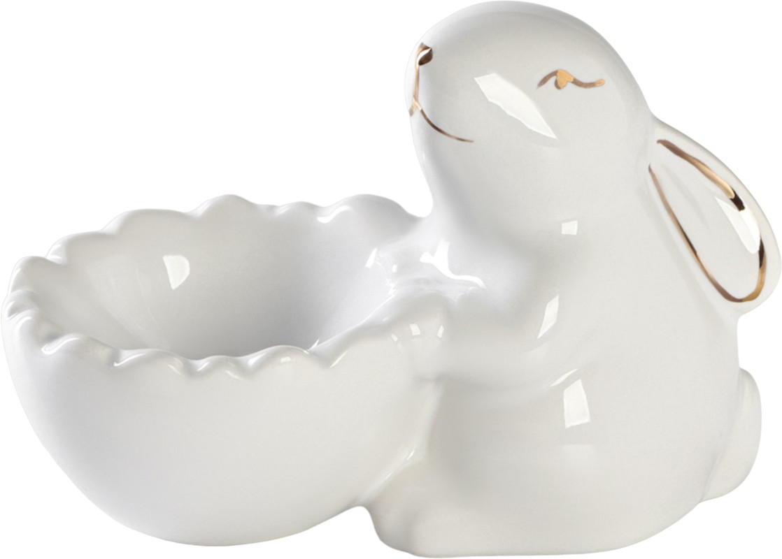 Подставка для яиц «Зайка в золотом» | Зайка в золотом | Доляна