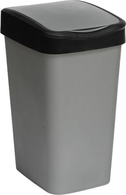 Ведро для мусора с подвижной крышкой | Tandem | Violet