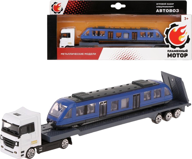 Набор машин «Транспорт» | По дорогам России | Пламенный мотор
