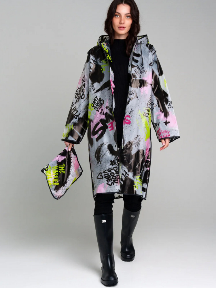 Дождевик женский | Digital Dance | PlayToday