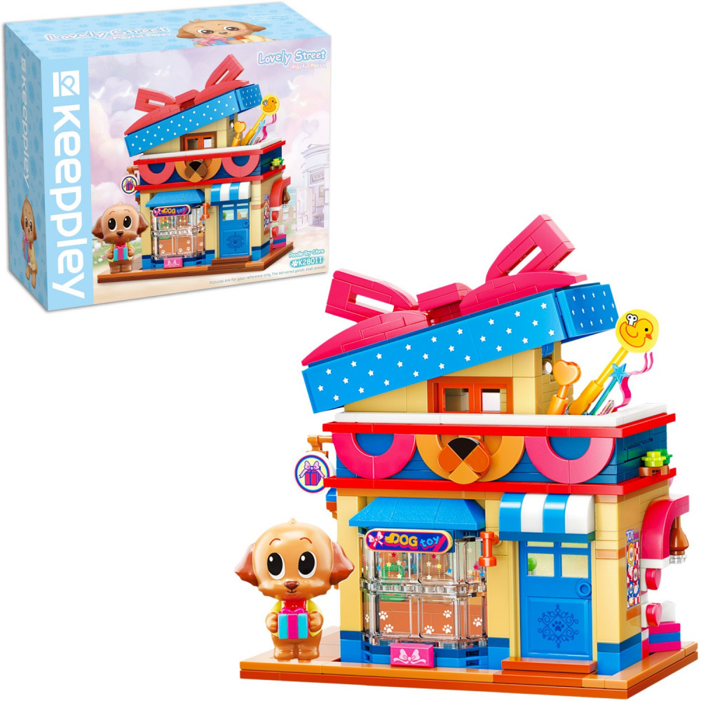 Конструктор «Игрушки для животных» | Lovely Street | Keeppley