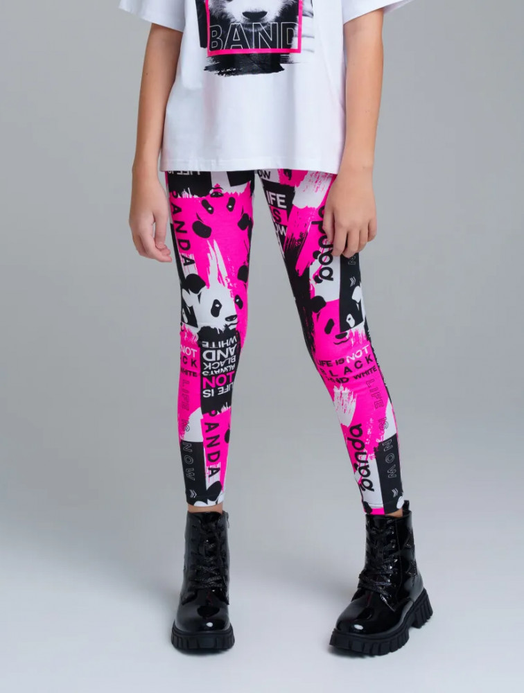 Легинсы для девочек | Panda band | PlayToday