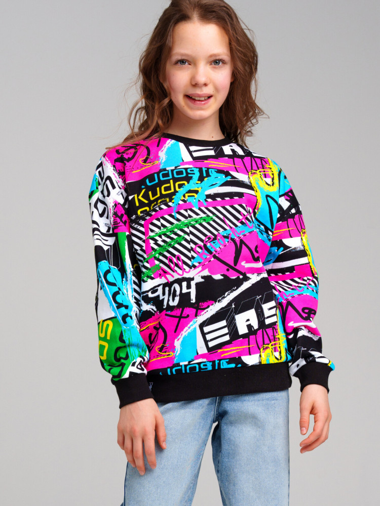 Свитшот для девочек | Easy Art | PlayToday