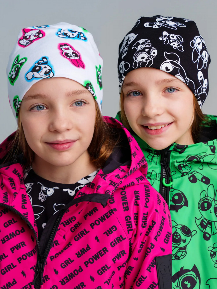 Комплект шапок для девочек | Power girls | PlayToday