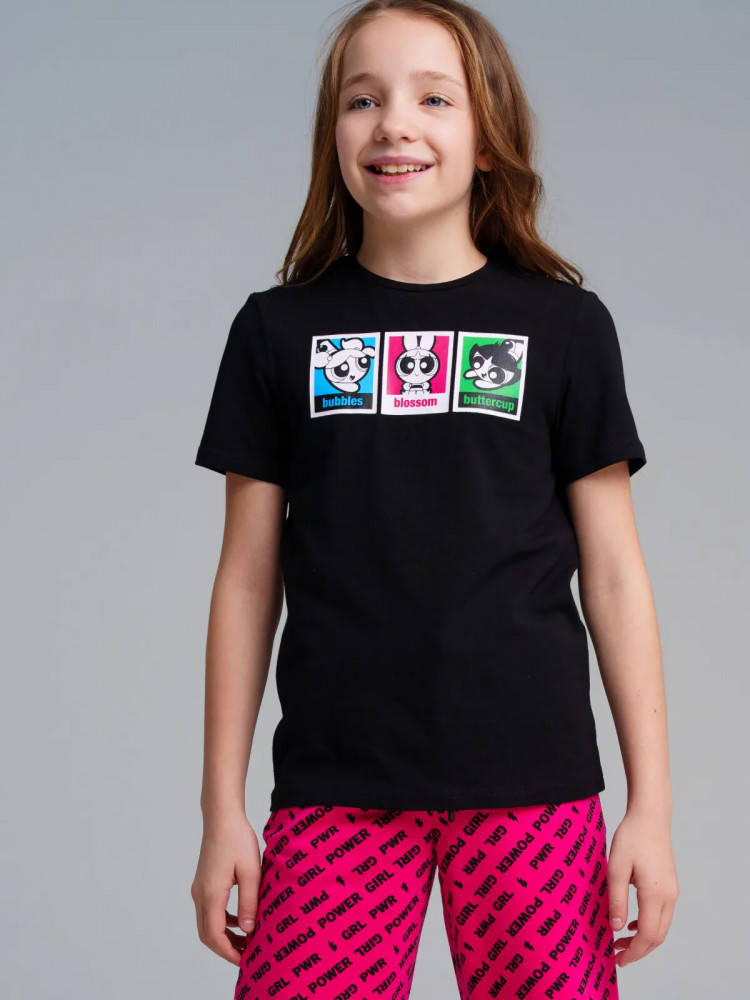 Футболка для девочек | Power girls | PlayToday
