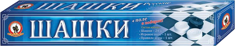 Игра настольная «Шашки» | Русский стиль