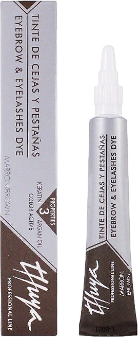 Краска для бровей и ресниц, оттенок Коричневый | Thuya