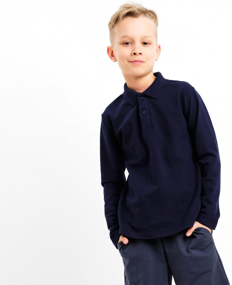 Поло для мальчиков | Basic Line KIDS | MINAKU
