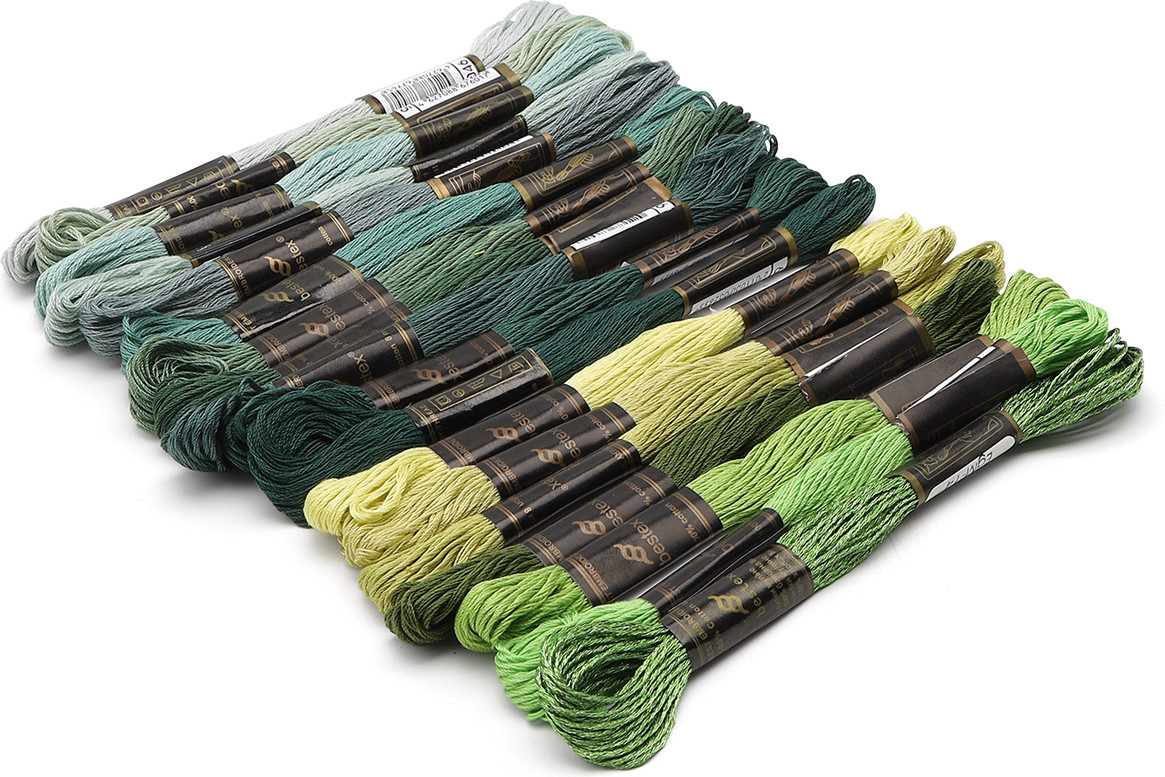 Набор мулине «Приглушенно-зеленый» | Bestex