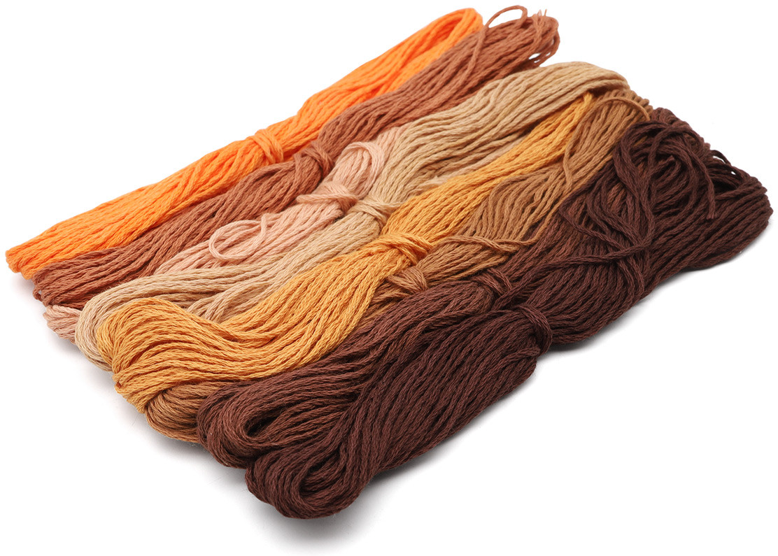 Набор мулине «Оттенки коричневого» | Bestex