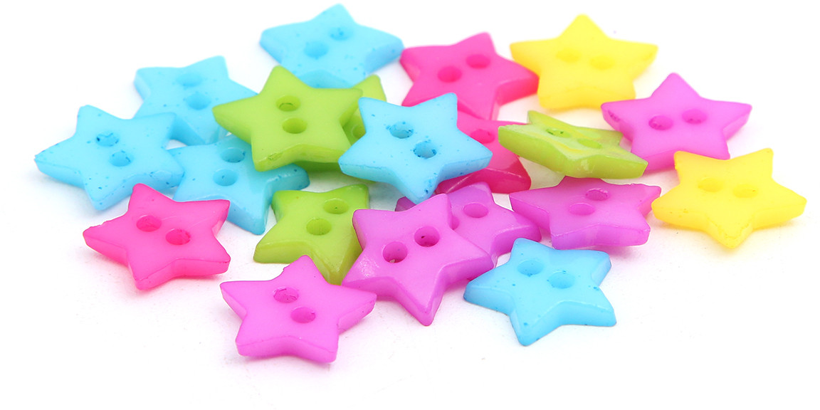 Набор пуговиц-фигурок «Звездный блеск» | Dress it up