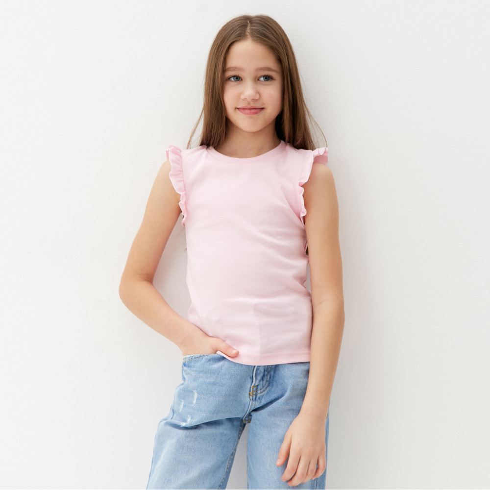 Футболка для девочек | Basic Line KIDS | MINAKU