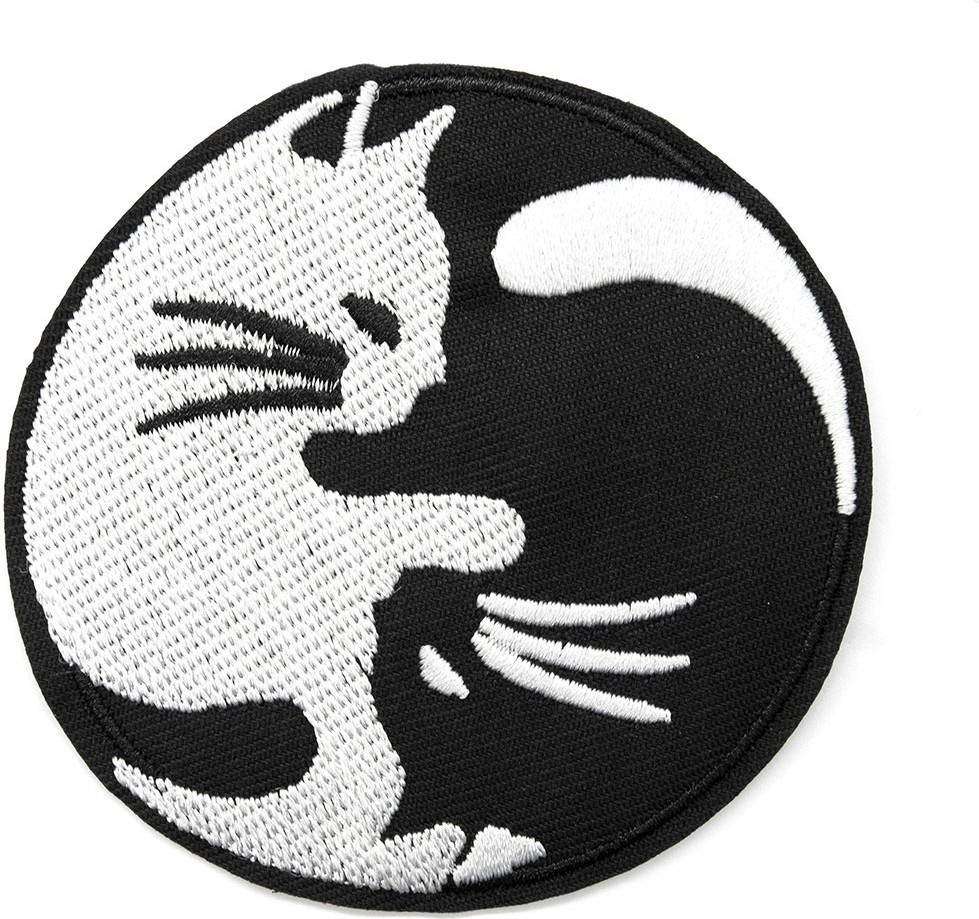 Термоаппликация «Коты инь-янь» | Hobby & Pro