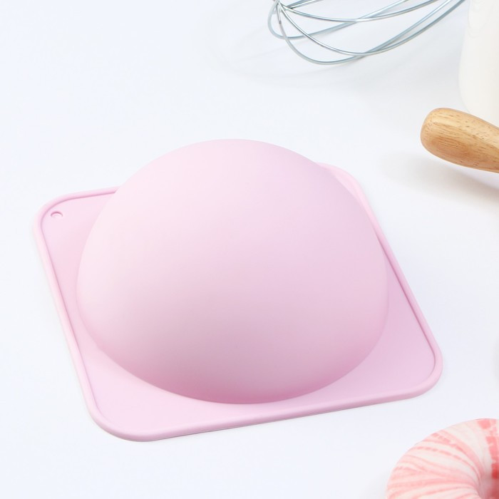 Форма силиконовая для выпечки «Шар» | Силиконовые формы для выпечки «Полусфера» | Доляна