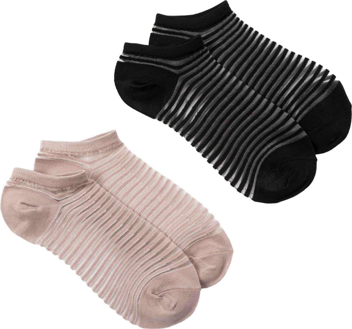 Комплект носков женских «Полосочки» | Glass Socks | MINAKU